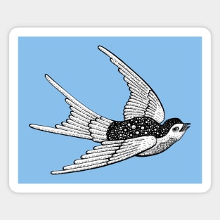 Vintage Swallow Magnet